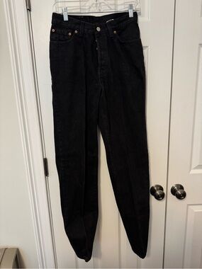 Vintage 1992 Levi’s Women’s 501 Black Denim Jeans – Made in USA